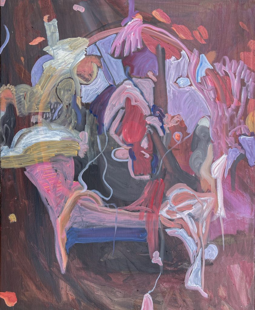 Untitled 
Oil on canvas 
93 cm x 73 cm 
2022